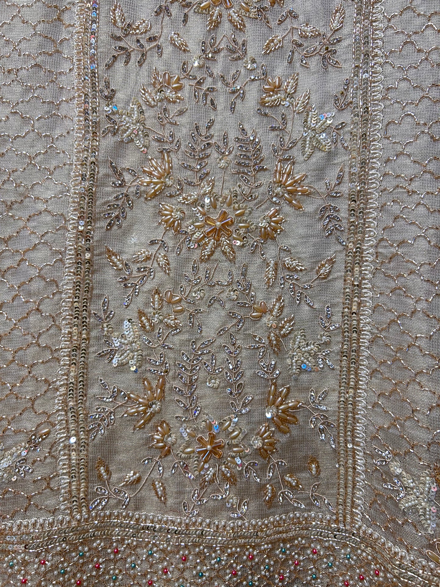 Gulbadan Organza Suit