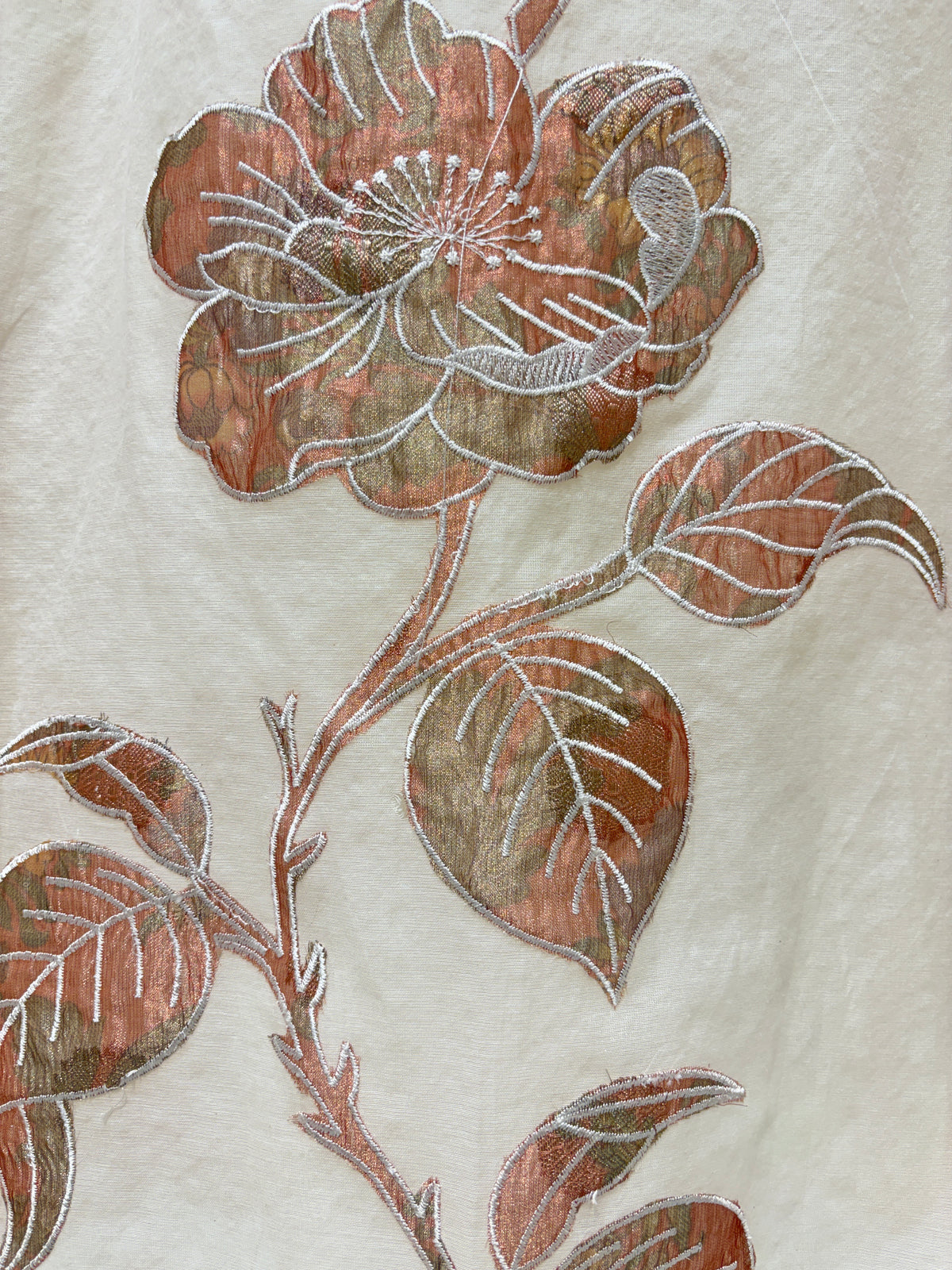Mehrnoor Appliqué Chanderi Suit