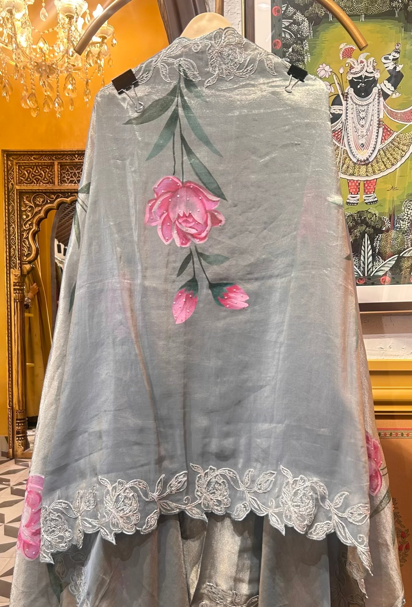 Zaristi Organza Suit