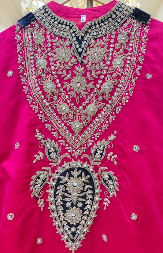 Mehrzoya Farshi Chanderi Set