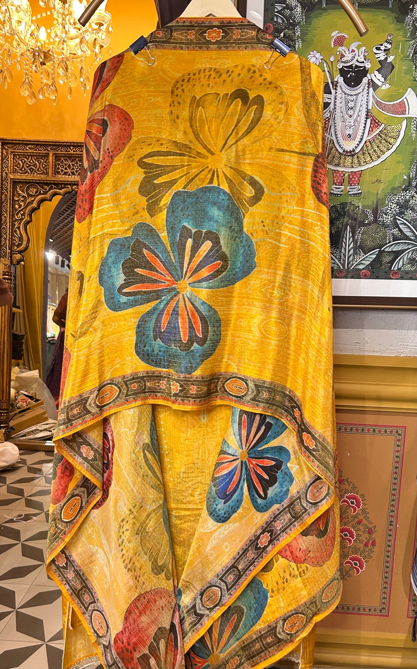 Noor-e-Tissue Printed Suit