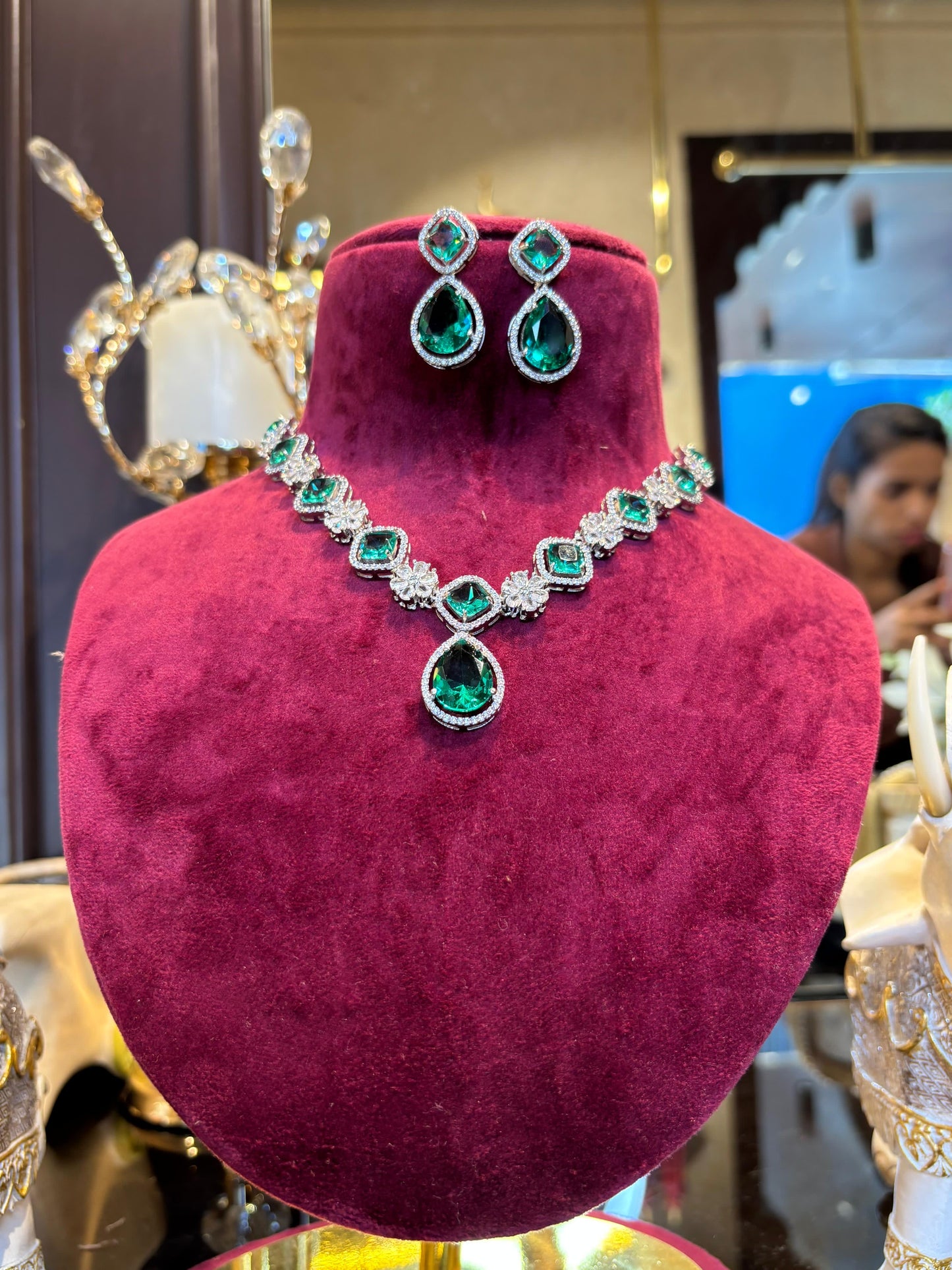Arwina Diamond Set (Green)