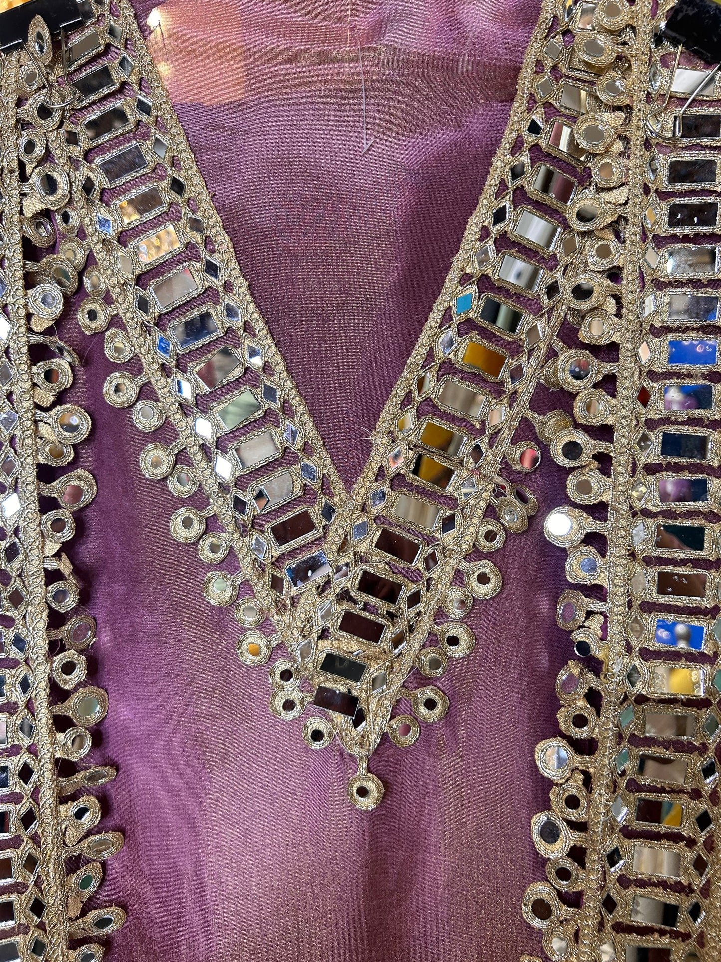 Shazeen Organza Suit (Lavender)