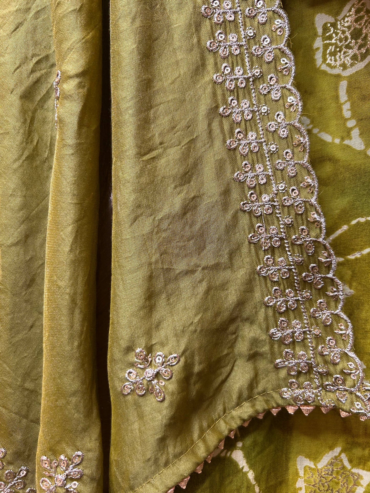 Inaayat Cotton Suit (Green)