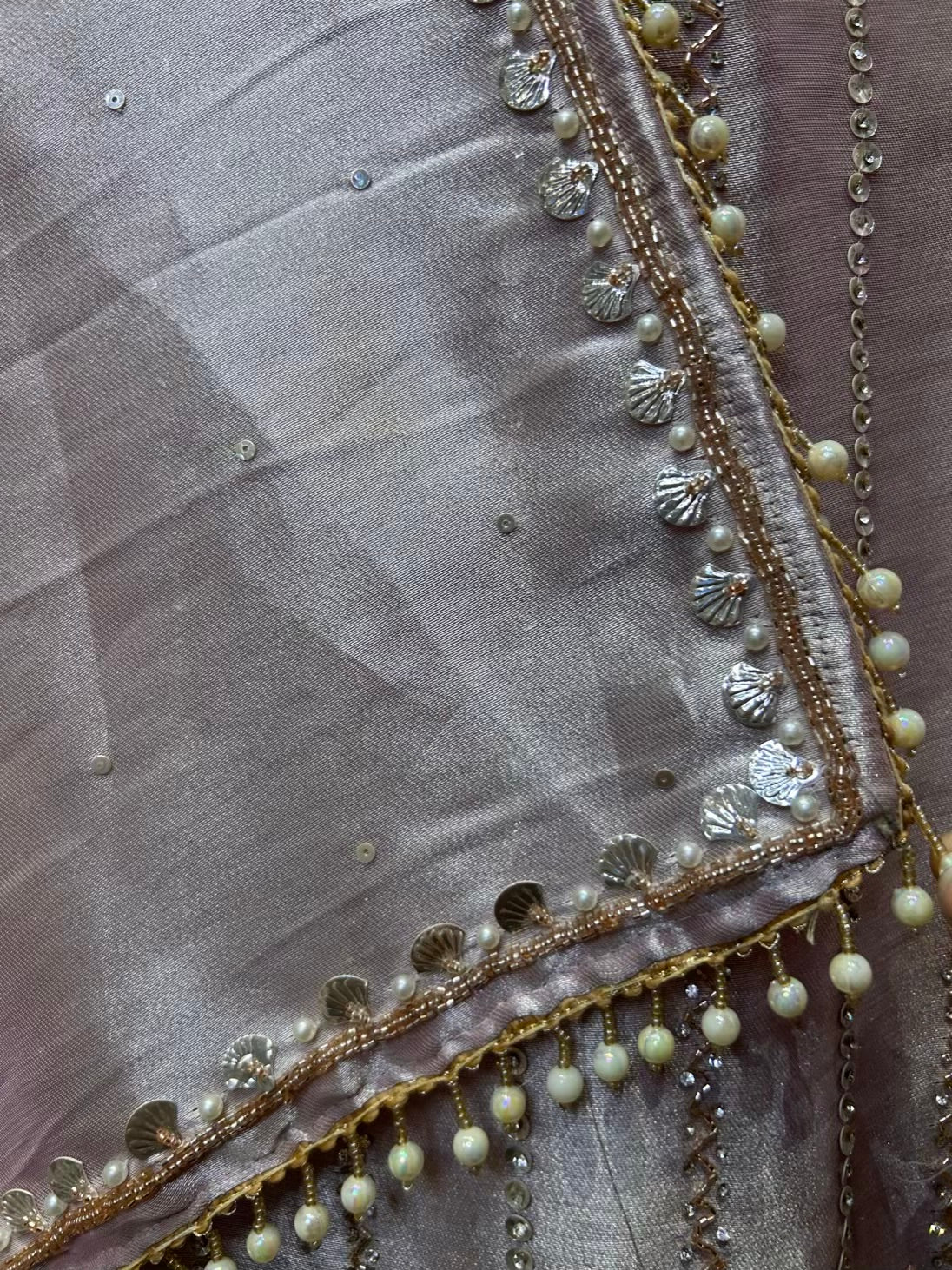 Ruhmehar Organza Suit (Lavender)