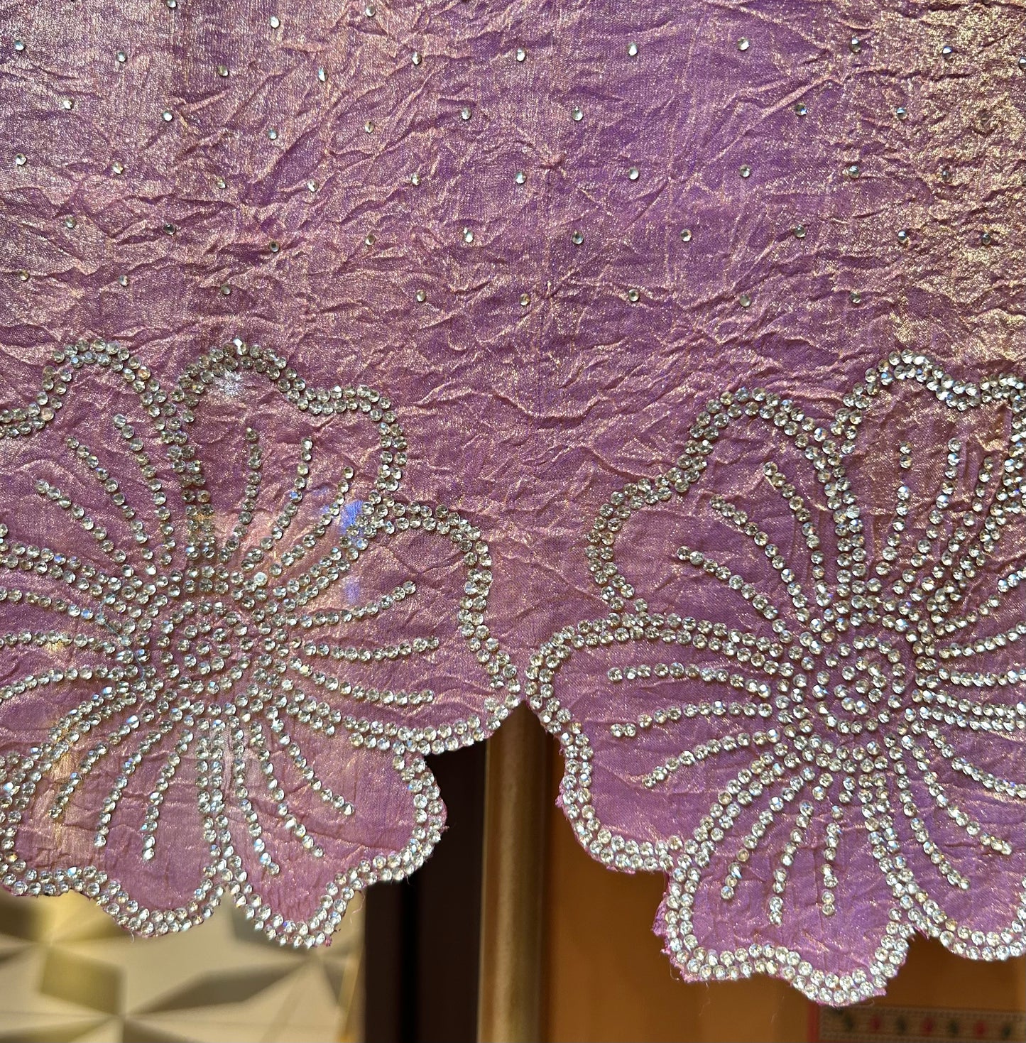Roshna Shimmer Organza Suit (Lavender)