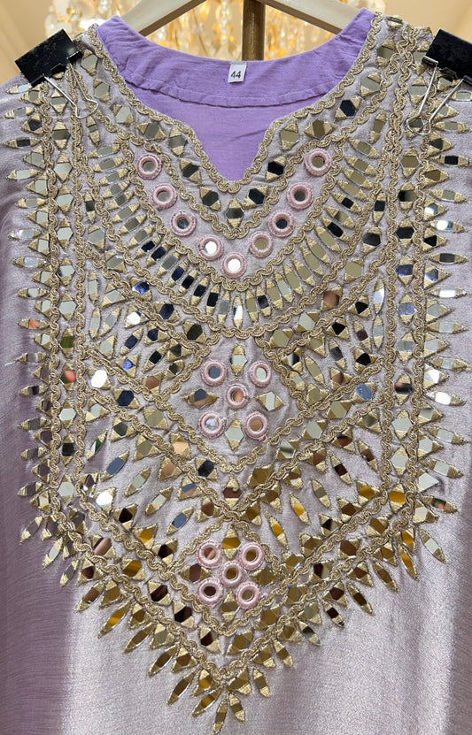 Anvika Mirror Drape Gown