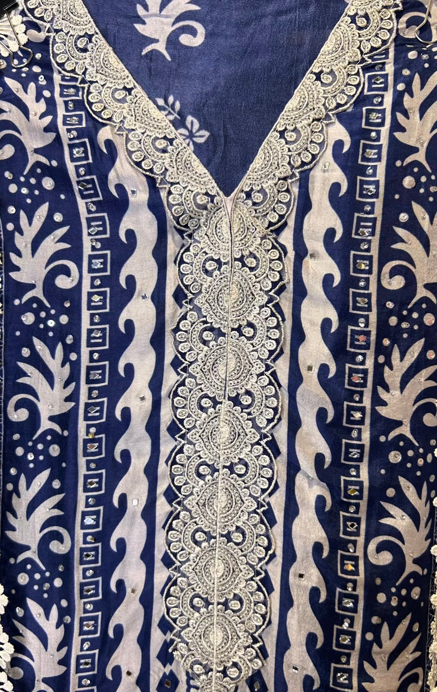 Nazm-e-Gulzar (Navy Blue)