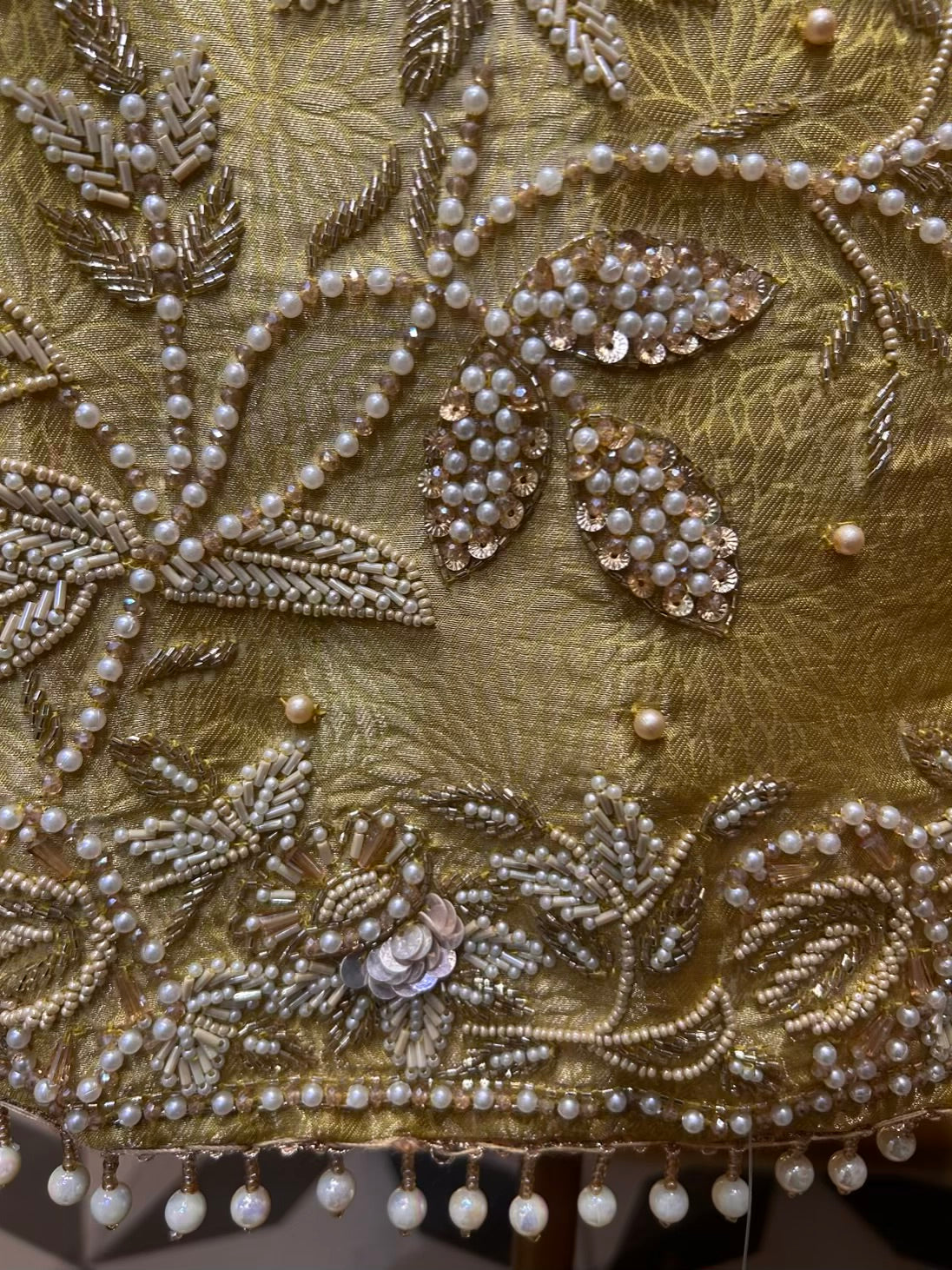 Zarehni Brocade Suit (Yellow)