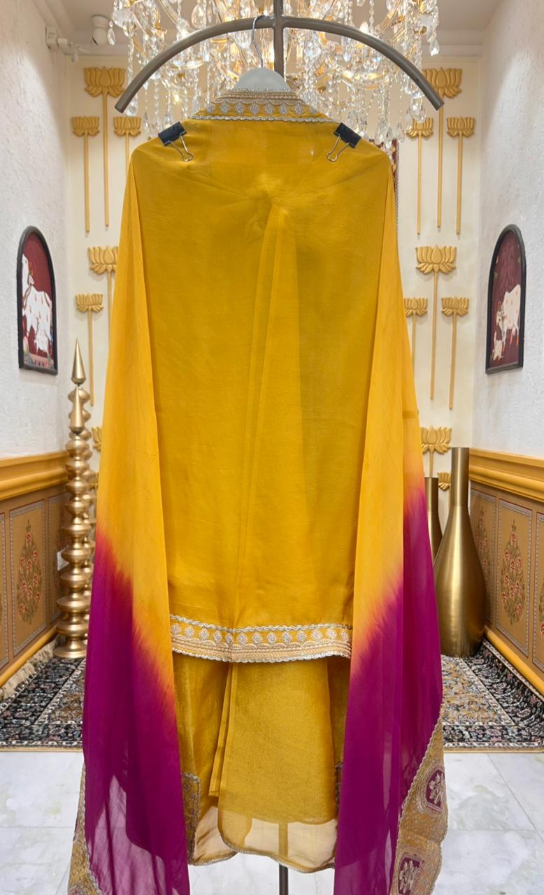 Mahzara Dori Work Suit (Yellow)