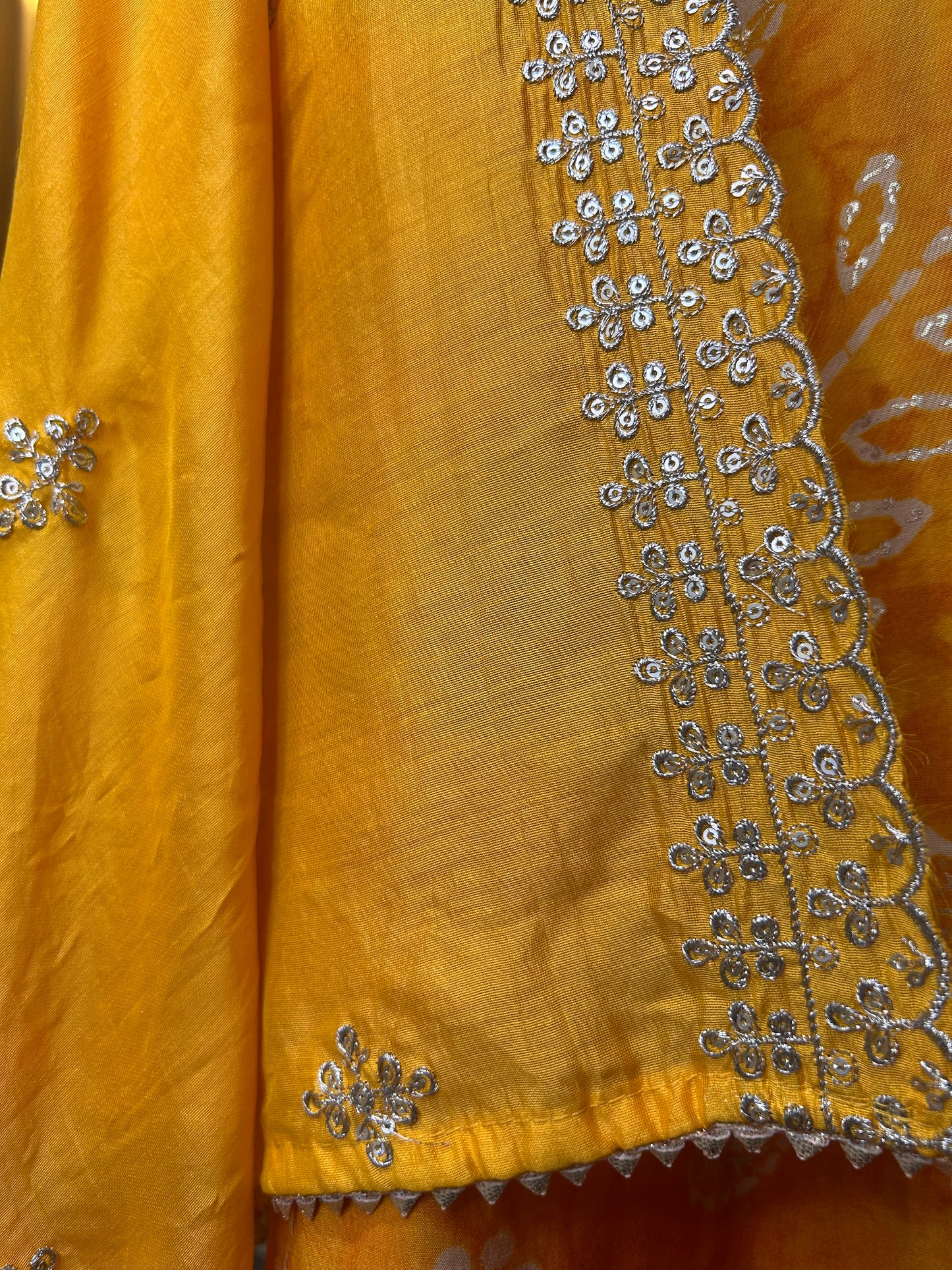 Inaayat Cotton Suit (Yellow)