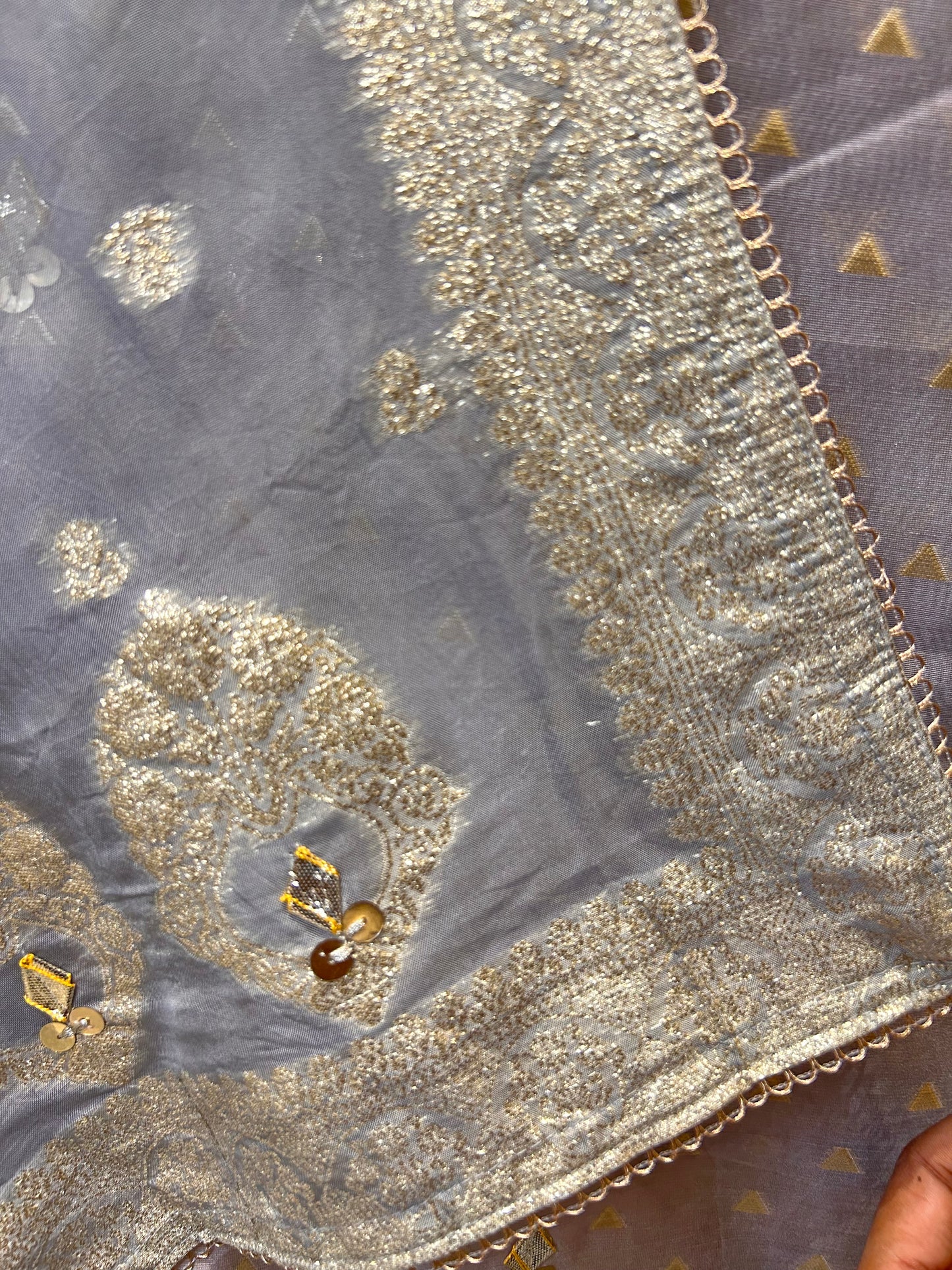 Noor-e-Kashi (Silver Grey)
