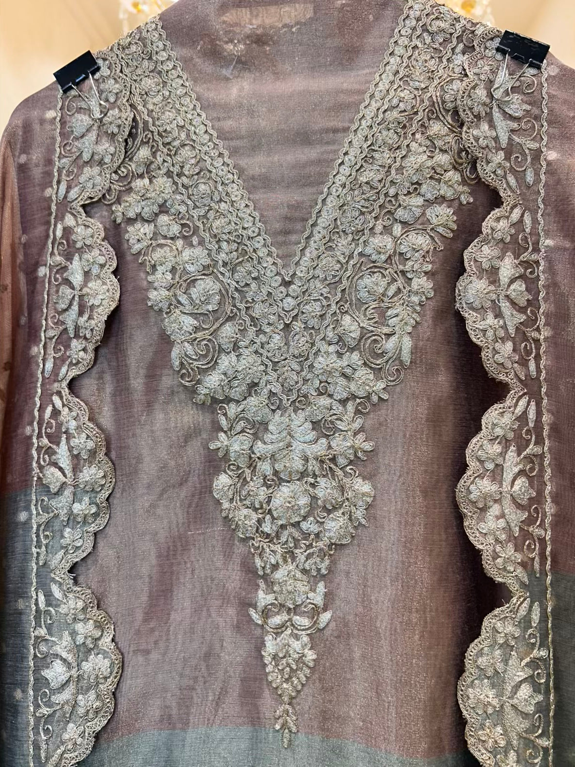 Rimzara DoriKaar Suit (Beige)