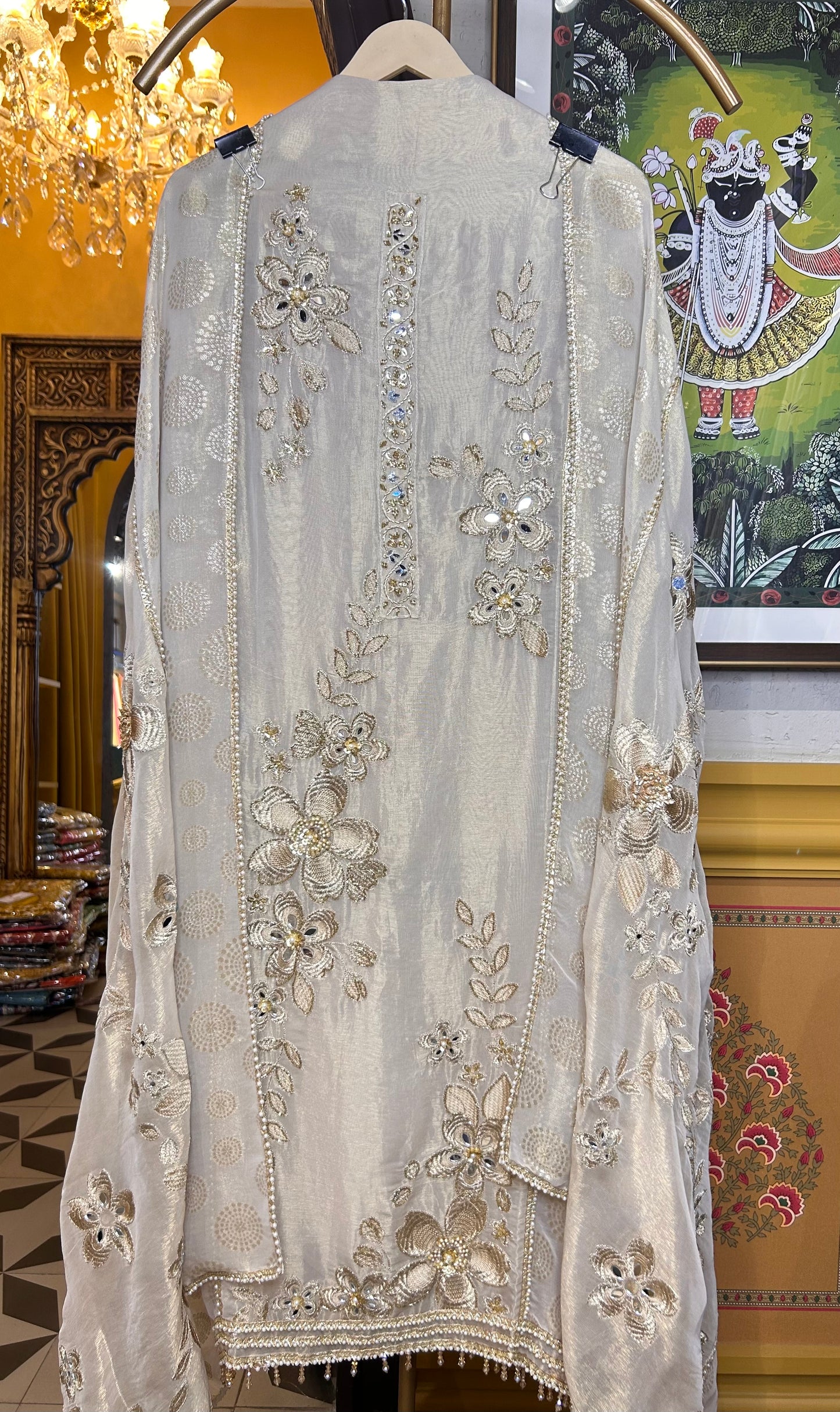 Alizeh Organza Suit