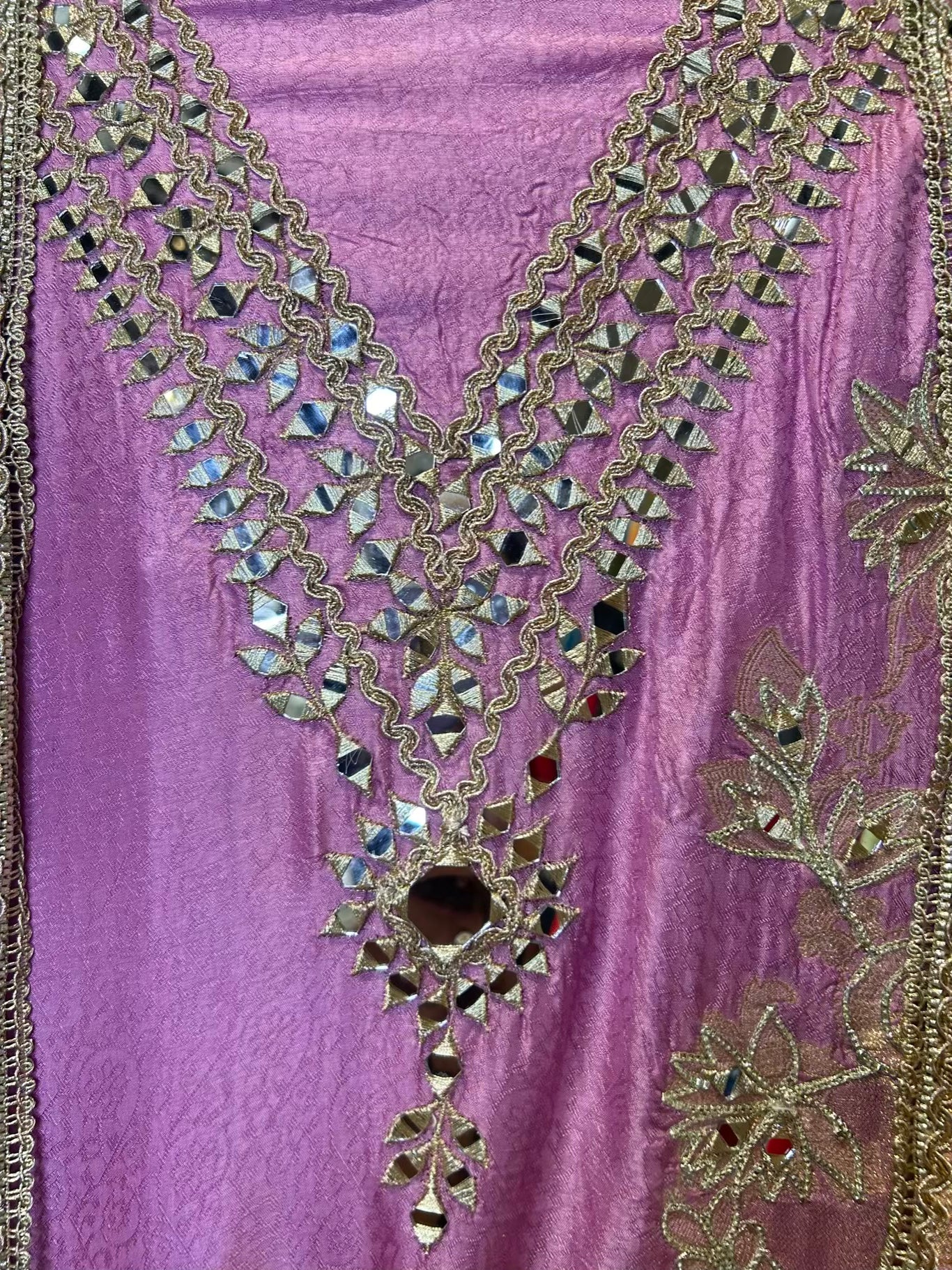 Sitarah Silk Suit (Pink)