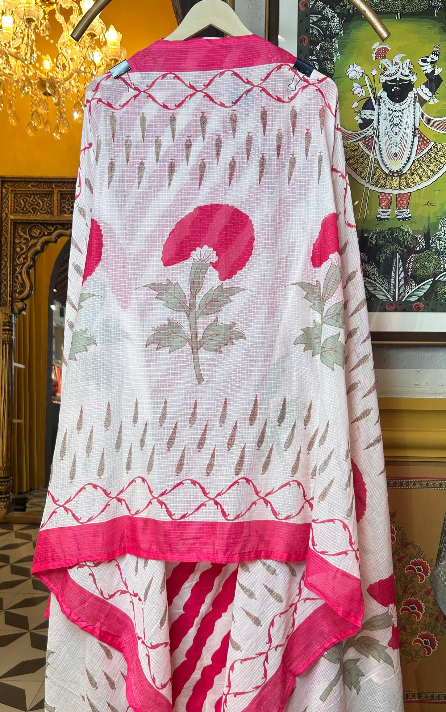 Pehra Cotton Suit (Pink)