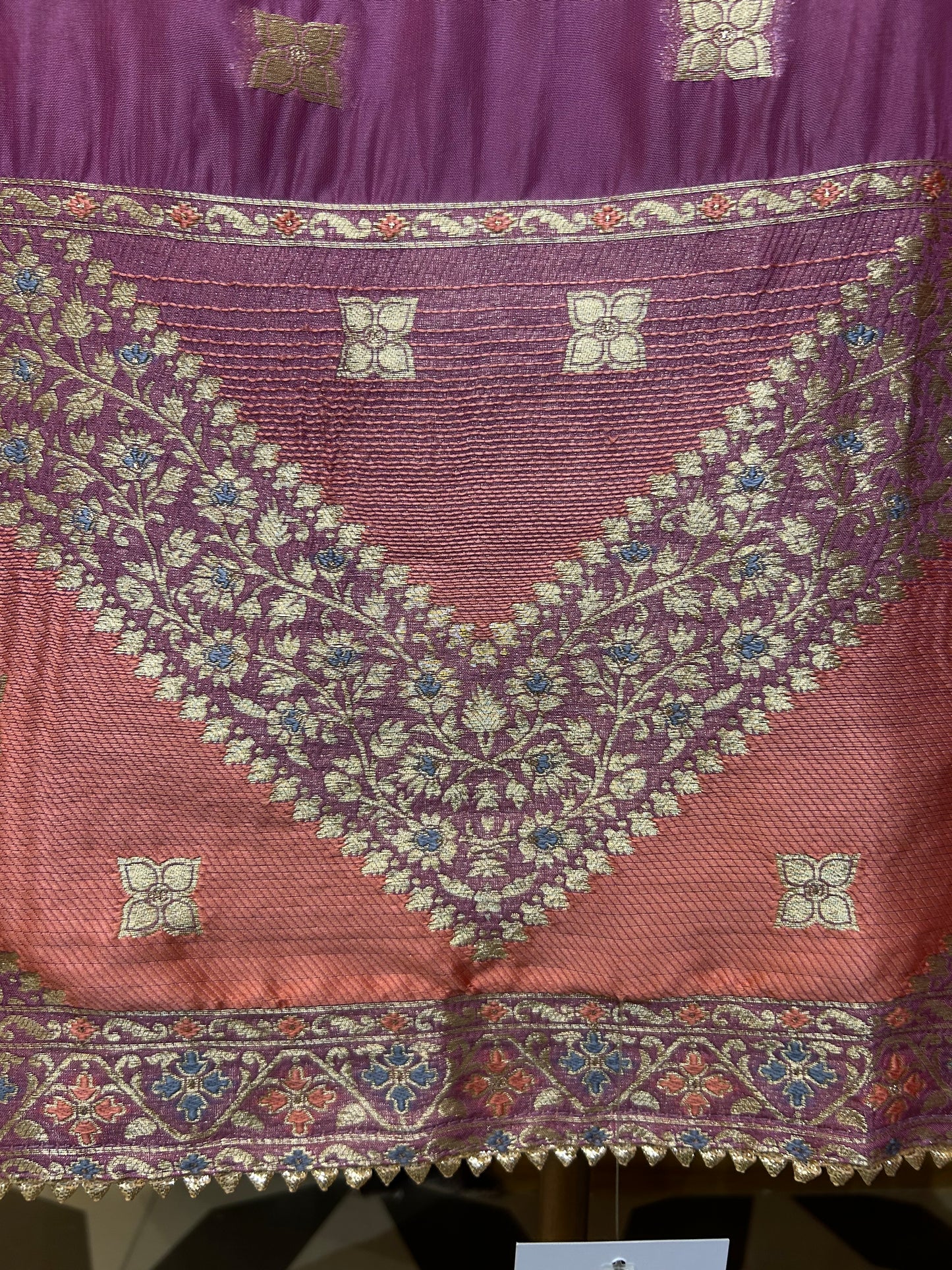 Afsana Banarasi Suit (Lavender)
