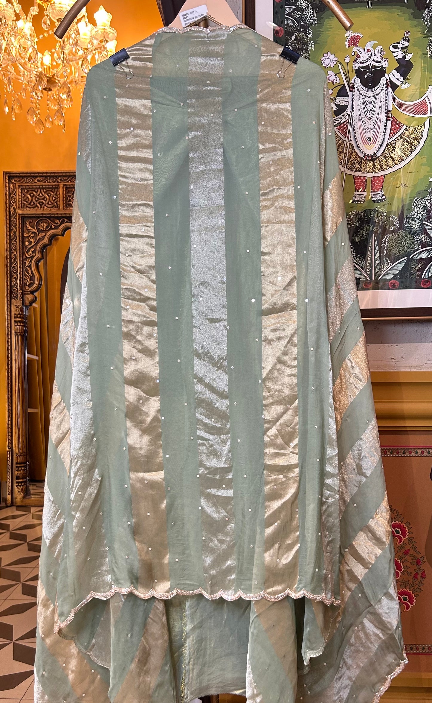 Amaira Shimmer Organza Suit