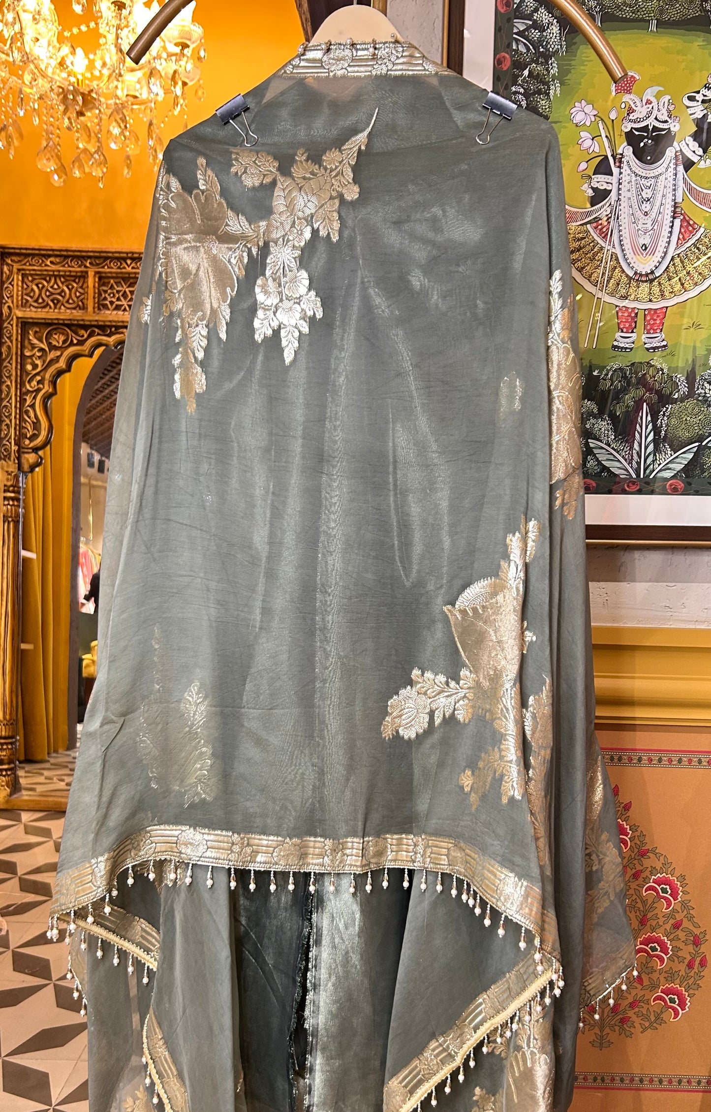 Noor-e-Taab (Dark Green)