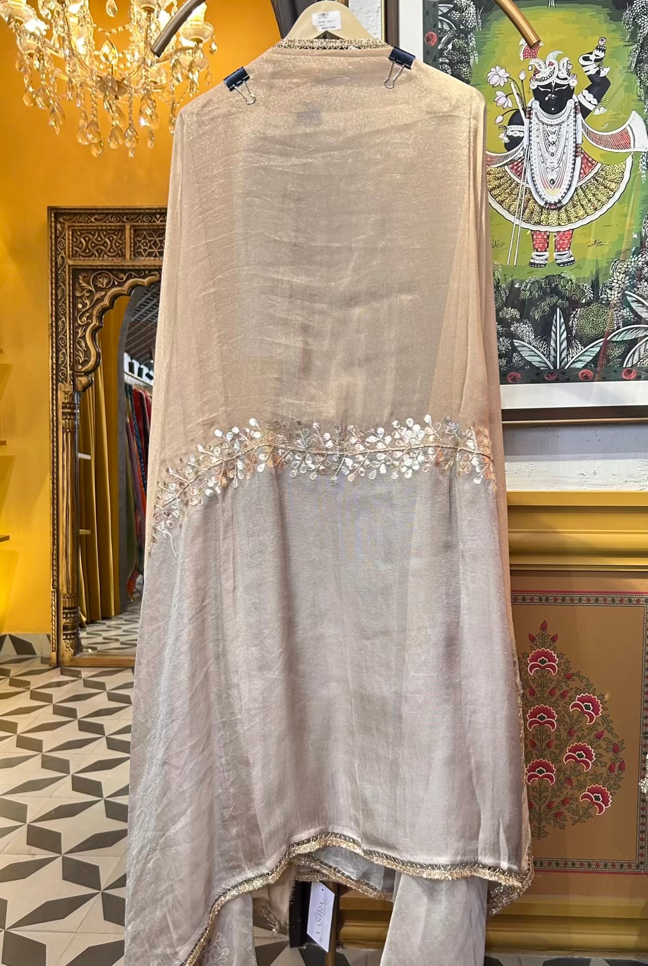 Mehzaar Organza Suit