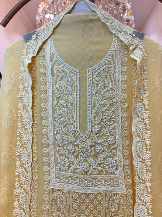 Ishita Handcrafted Georgette Suit