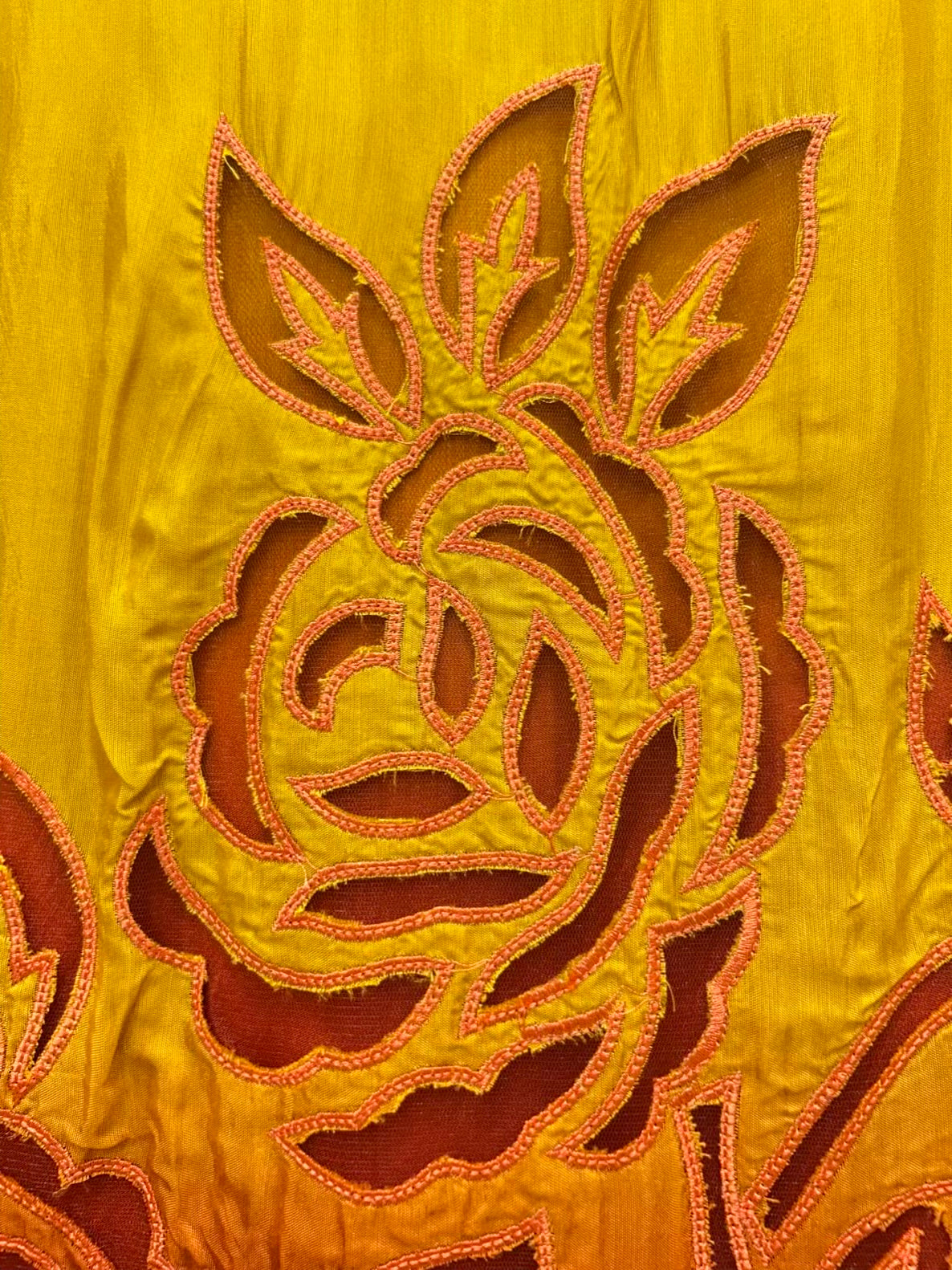 Zivara Appliqué Élan Suit (Rust)