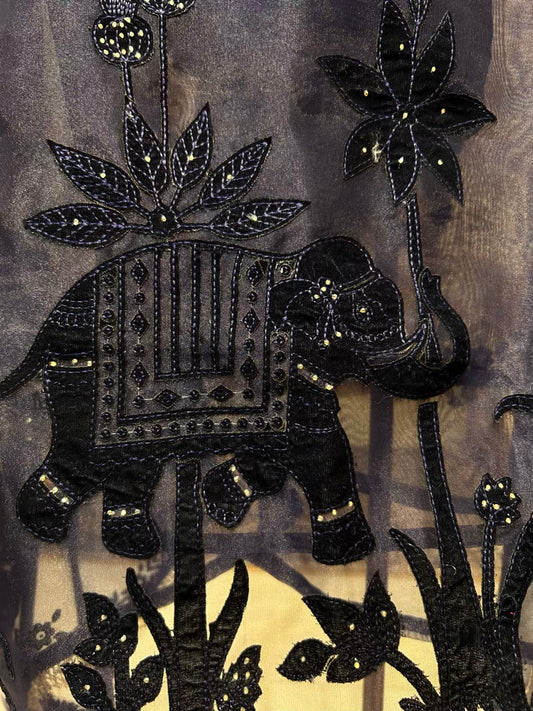 Velmira PatchÉlan Suit (Navy Blue)