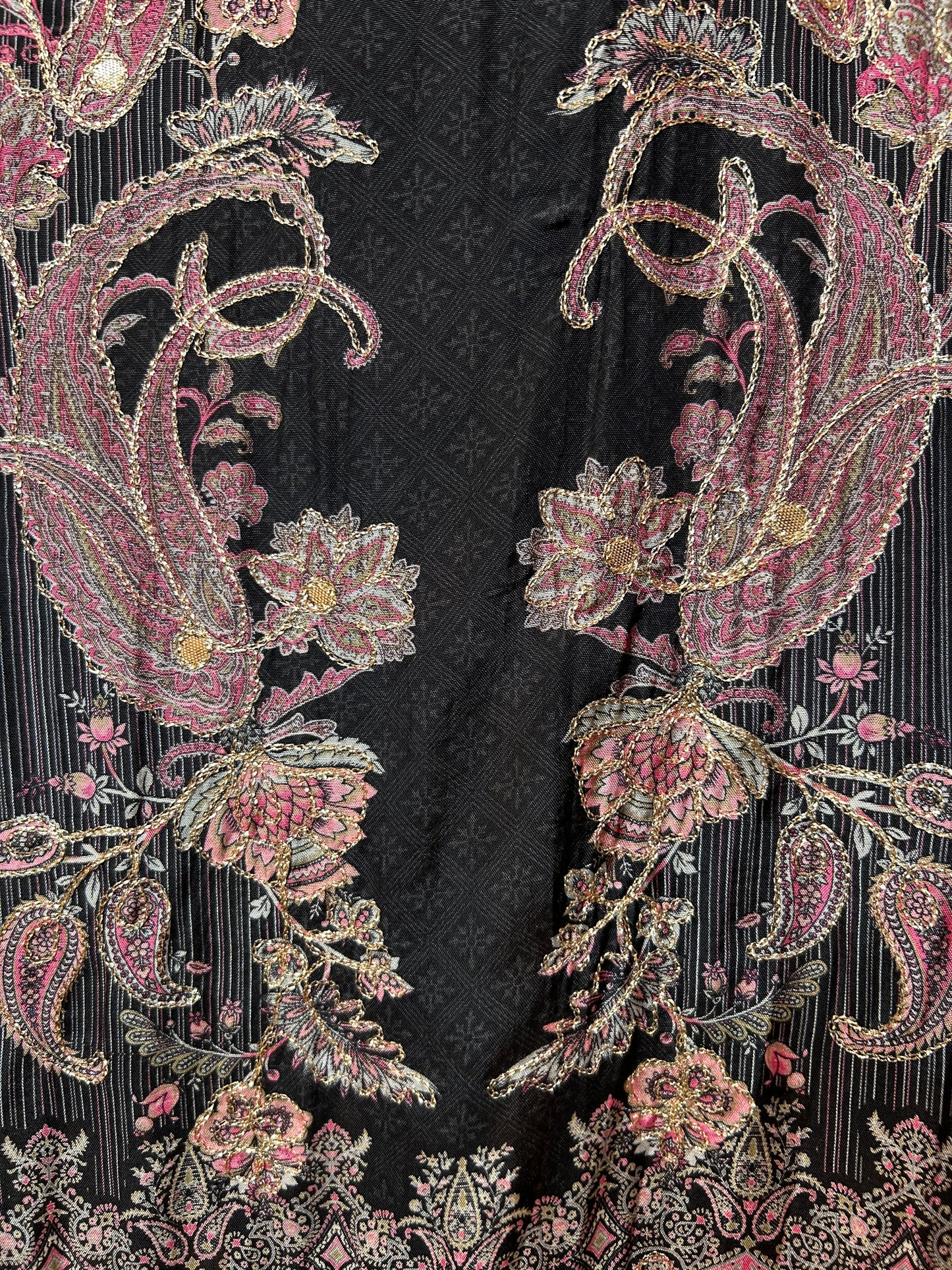 Naureen Muslin Suit (Black)
