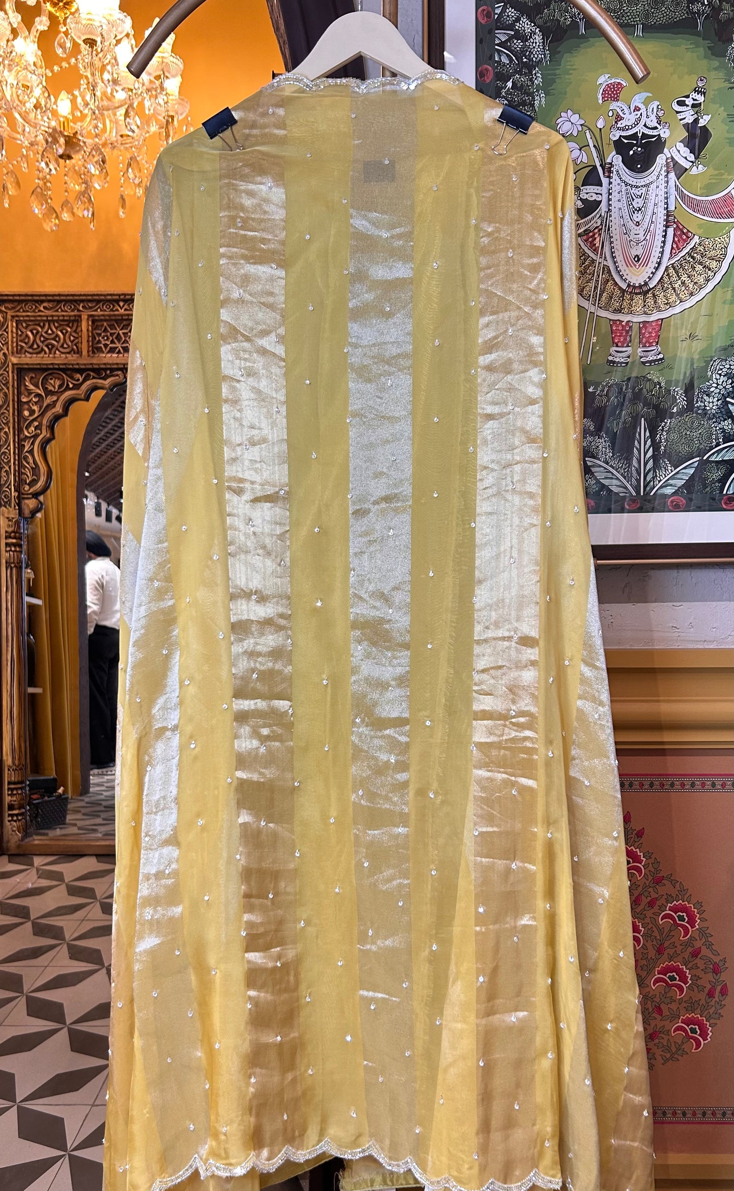 Eshita Shimmer Organza Suit