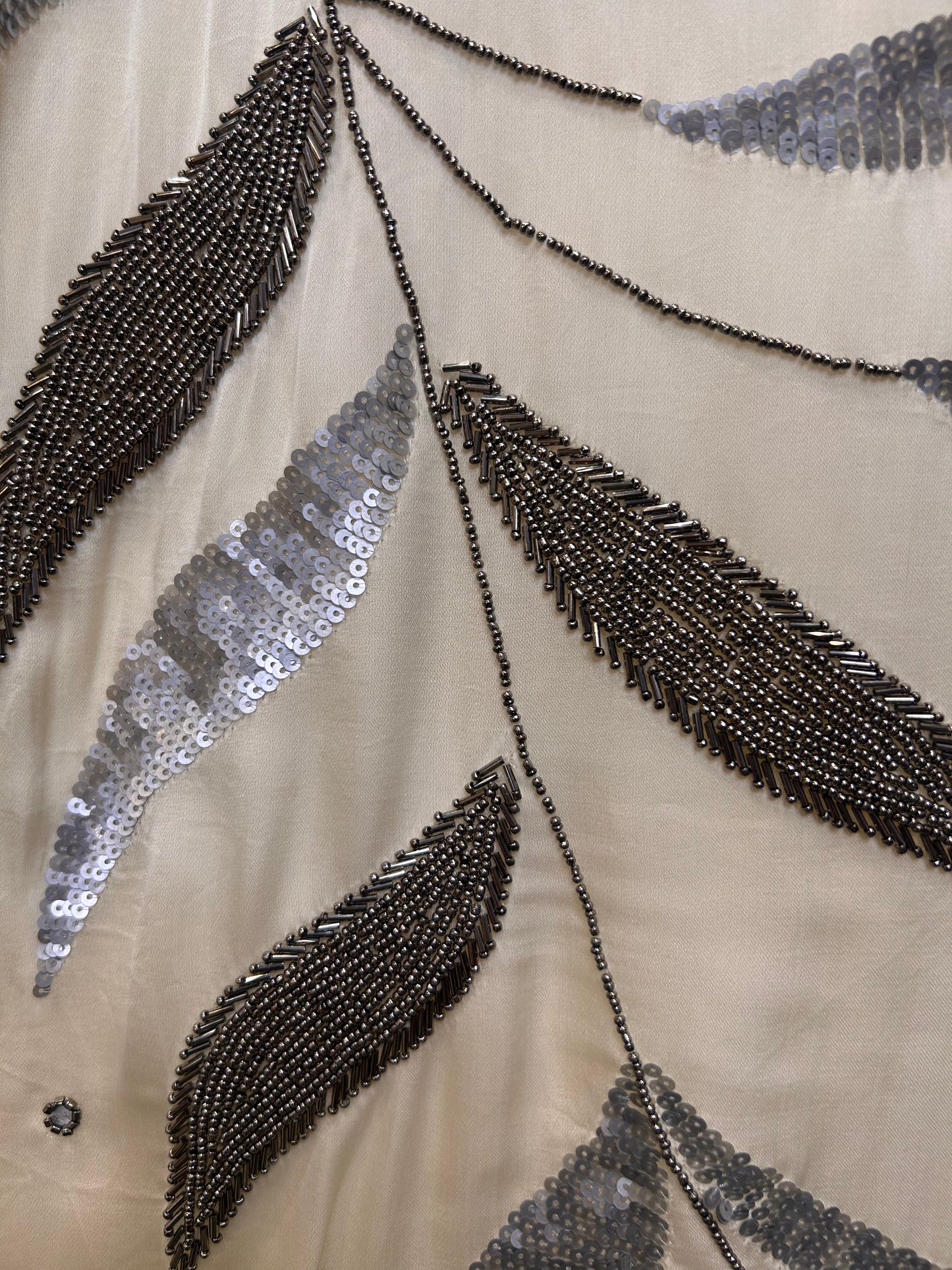 Gulrukh Organza Suit (Ivory)