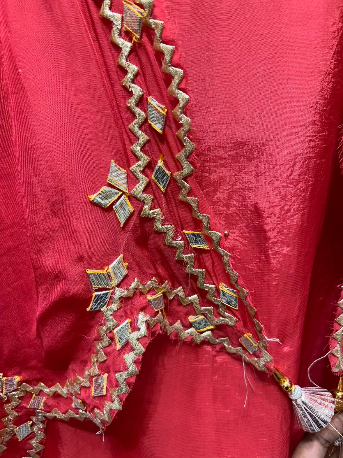 Elina Silk Organza Suit (Pink)