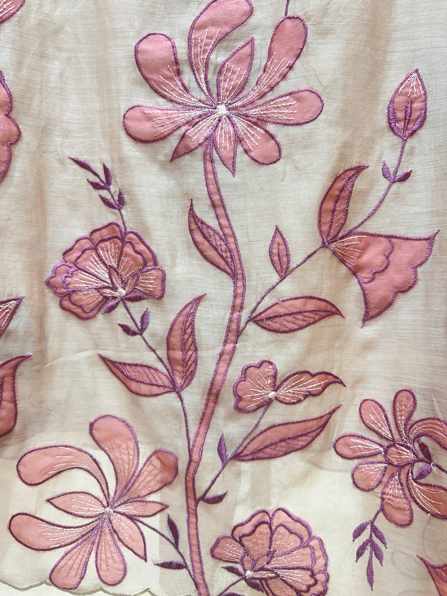 Saanvi Appliqué Grace Suit (Mouse)