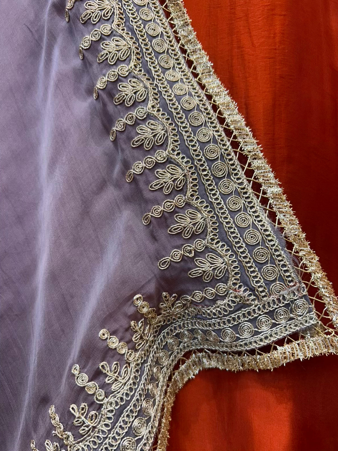 Afsara Noor Dori Suit (Rust)