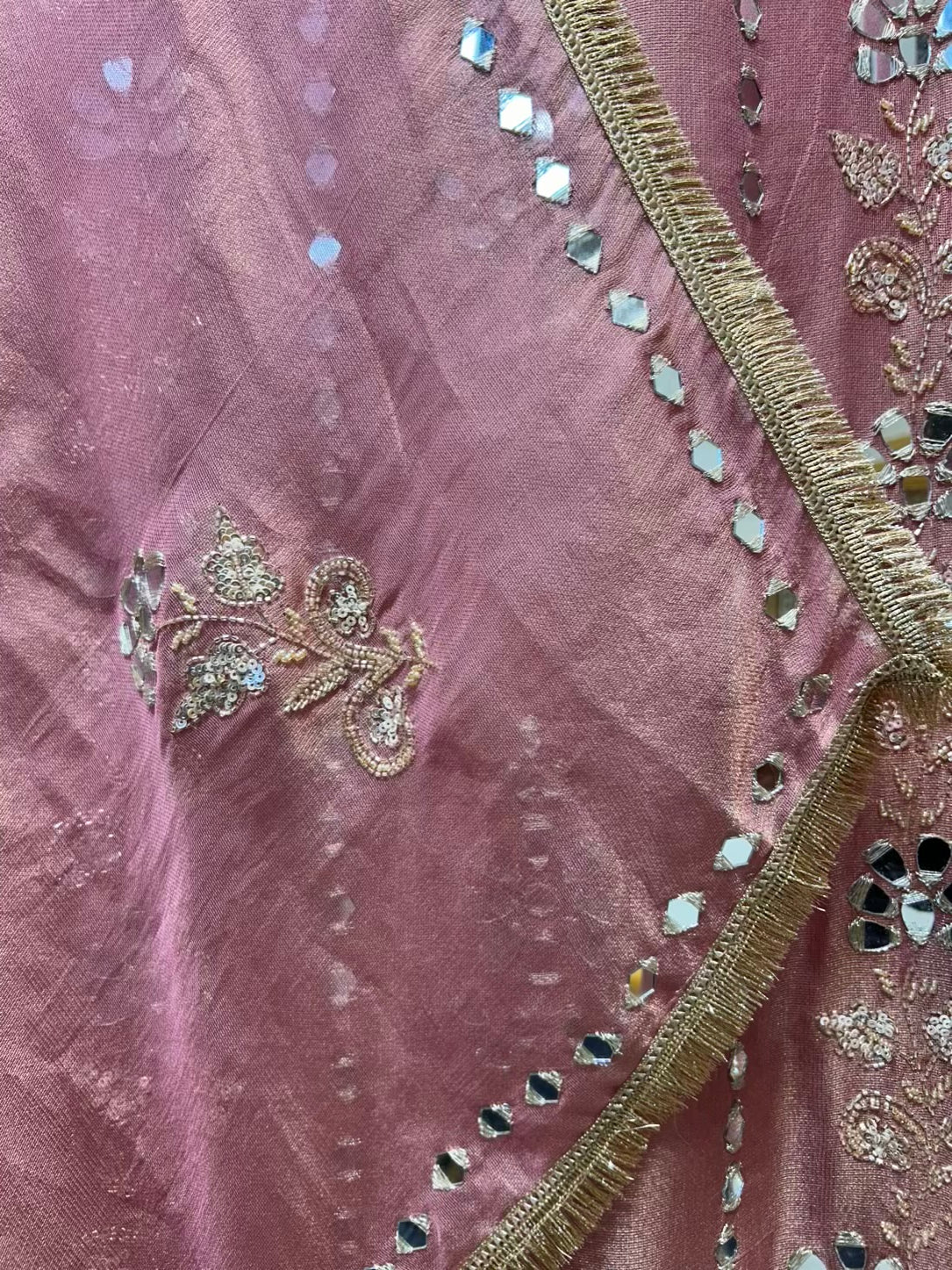 Afsara Noor Aaina Suit (Pink)