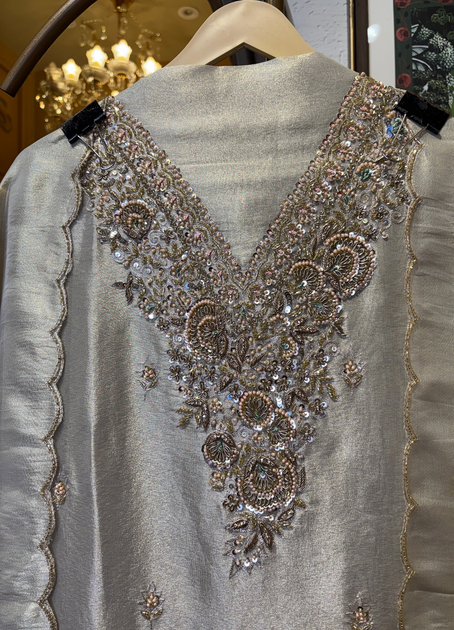 Maison Élara Pure Organza Suit