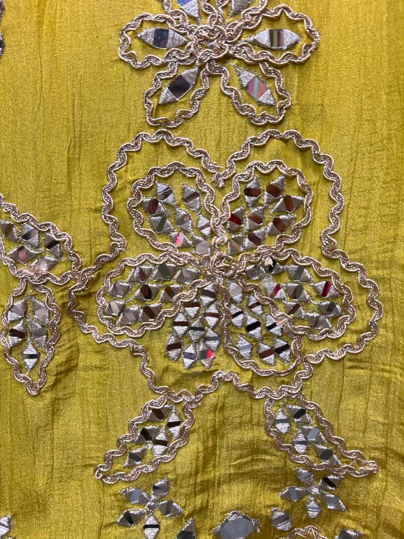 Chandrika Mirror Suit (Yellow)