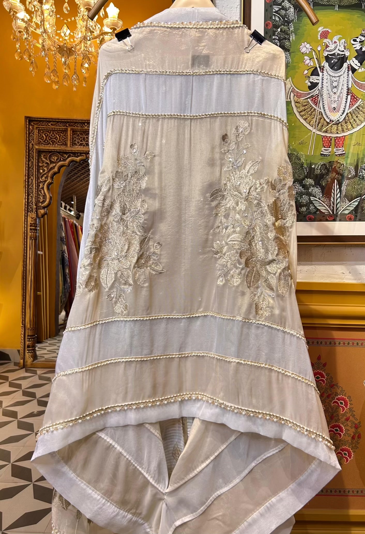 Mehvira Organza Suit