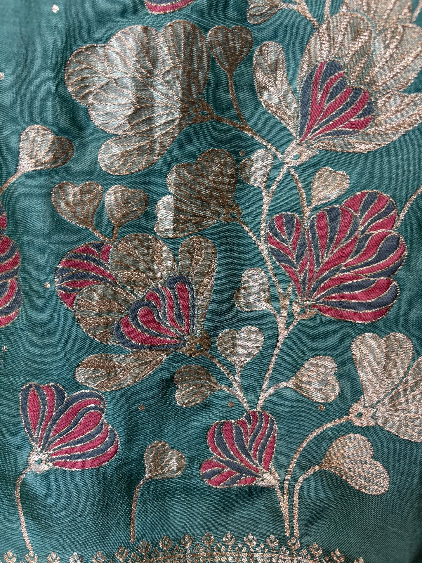 Ruhaniyat Banarasi Suit (Firozi)