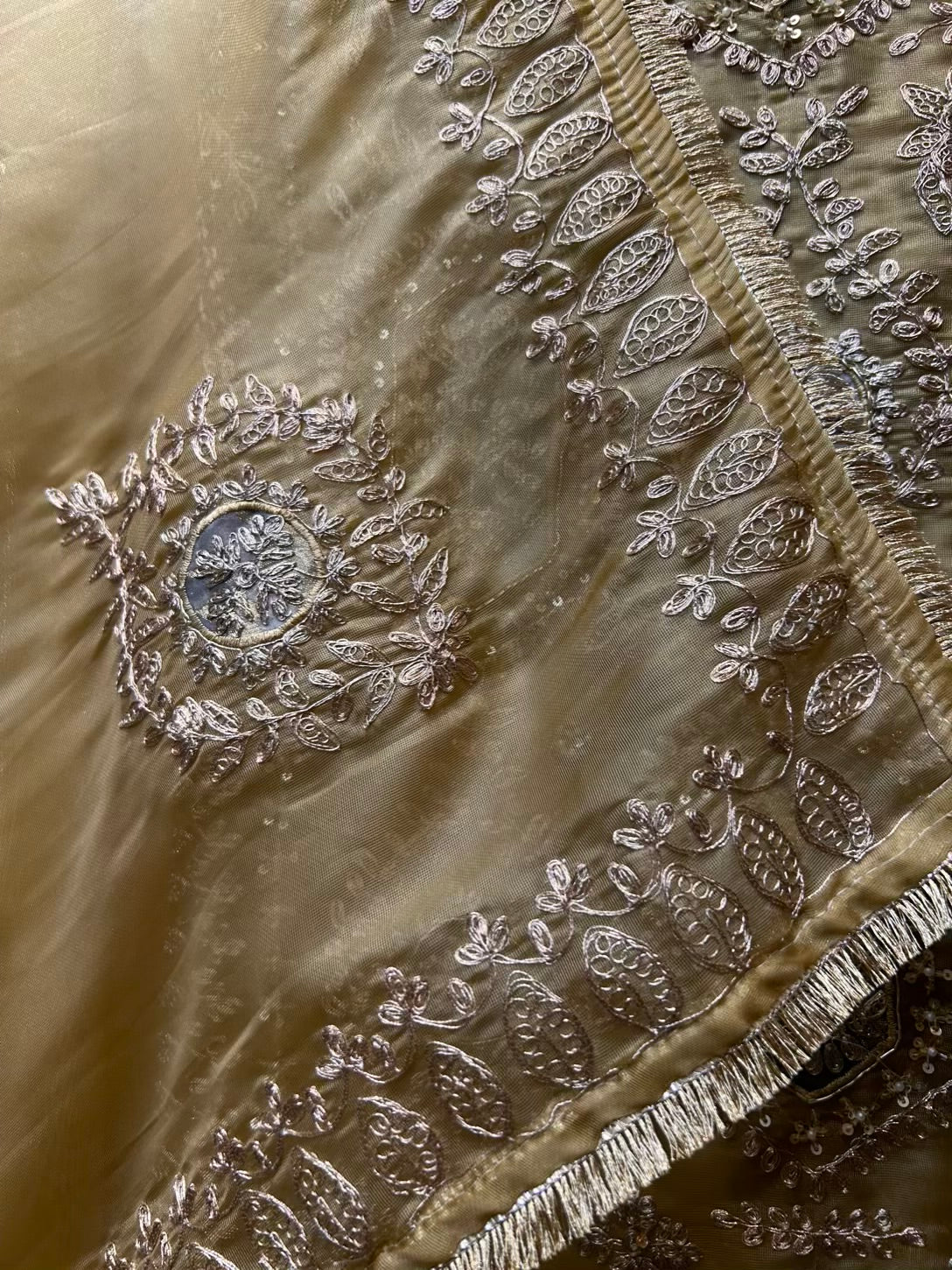 Saanjh Ruhani Suit (Mustard)