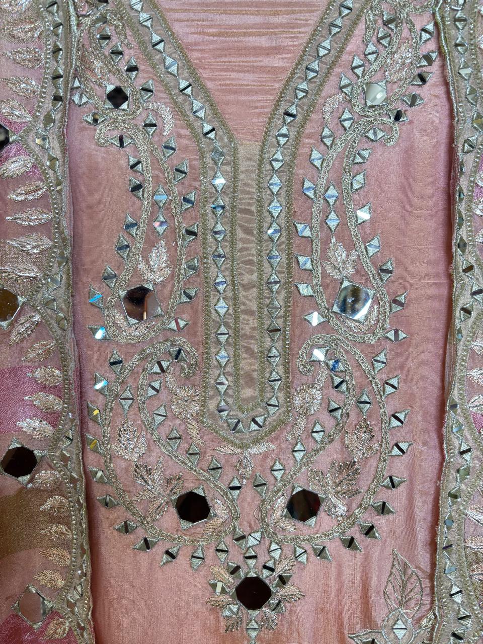 Noor-e-Aaina (Peach)
