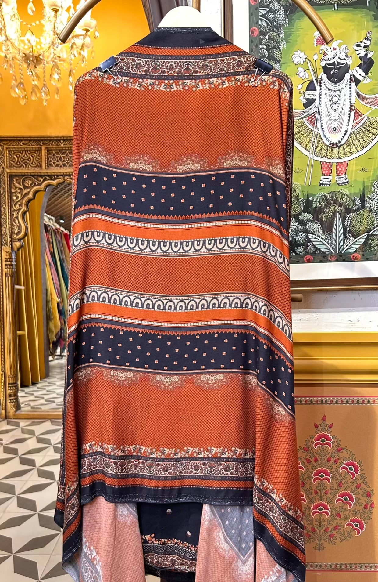 Rimzara Kashmiri Suit (Black)