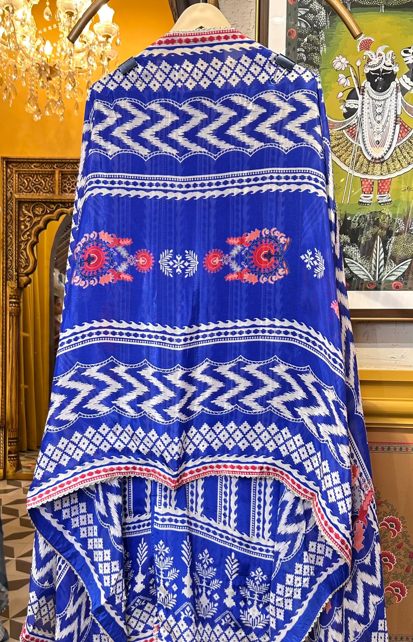 Tasveer-e-Noor (Peacock Blue)