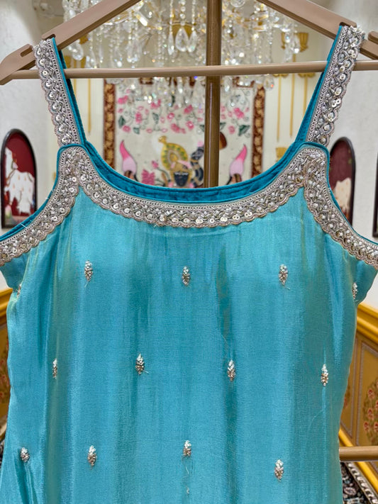 Rukmani Banarasi Gharara Set