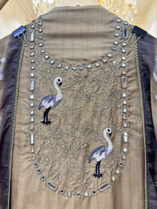 Kashish Printed Chanderi Suit