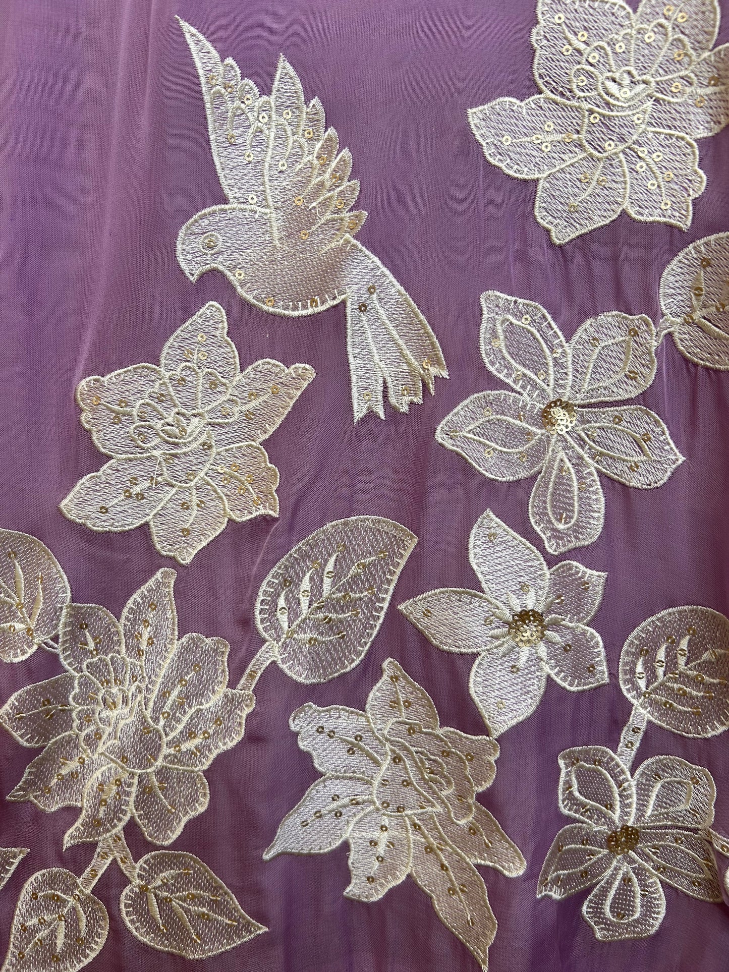 Gulaab Organza Suit (Lavender)