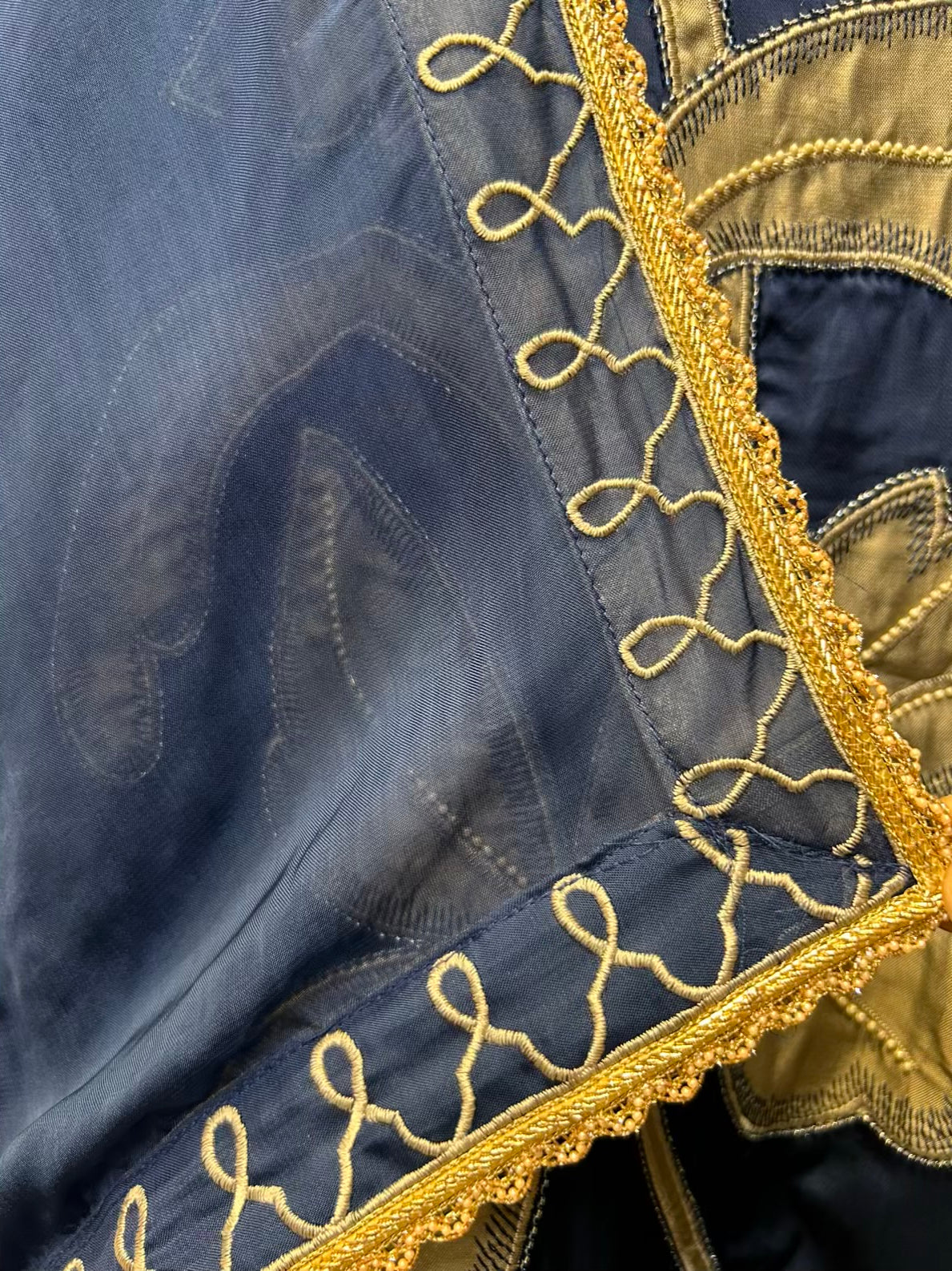 Mehraya Organza Suit (Blue)