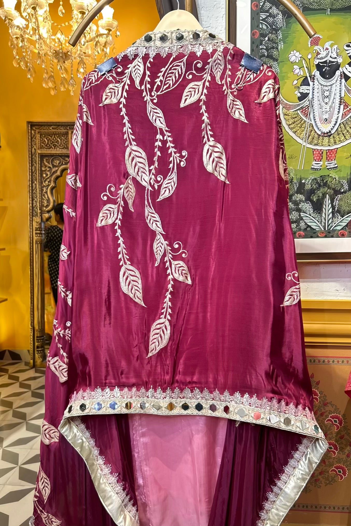 Rimtara Silk Suit (Pink)