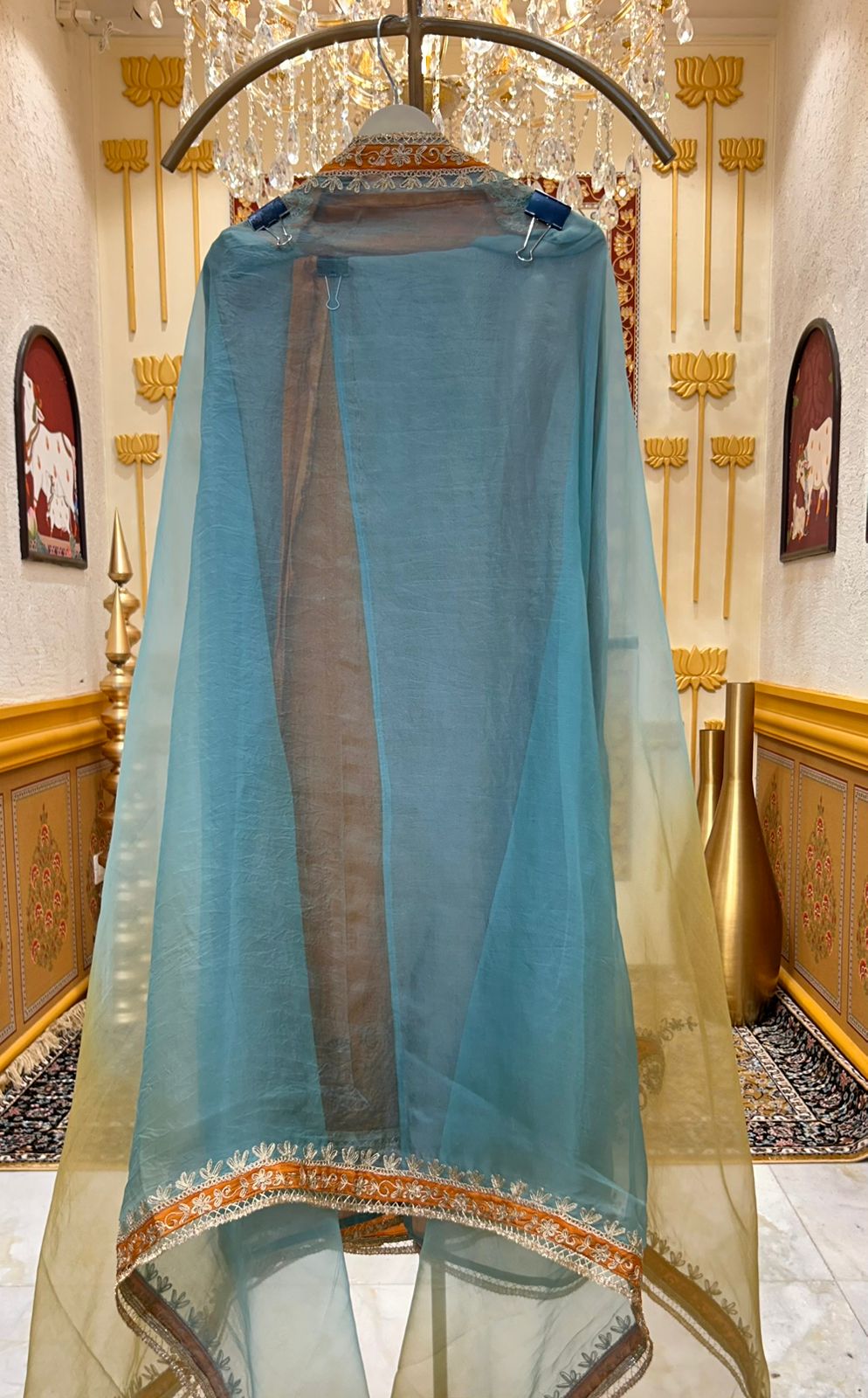 Riyara DoriÉclat Suit (Turquoise)