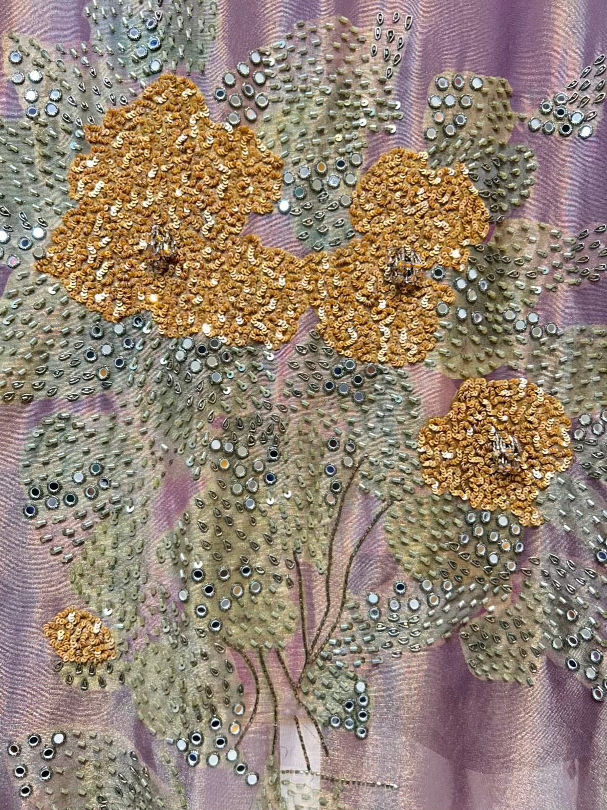 Rimaira Organza Grace Suit (Brown)