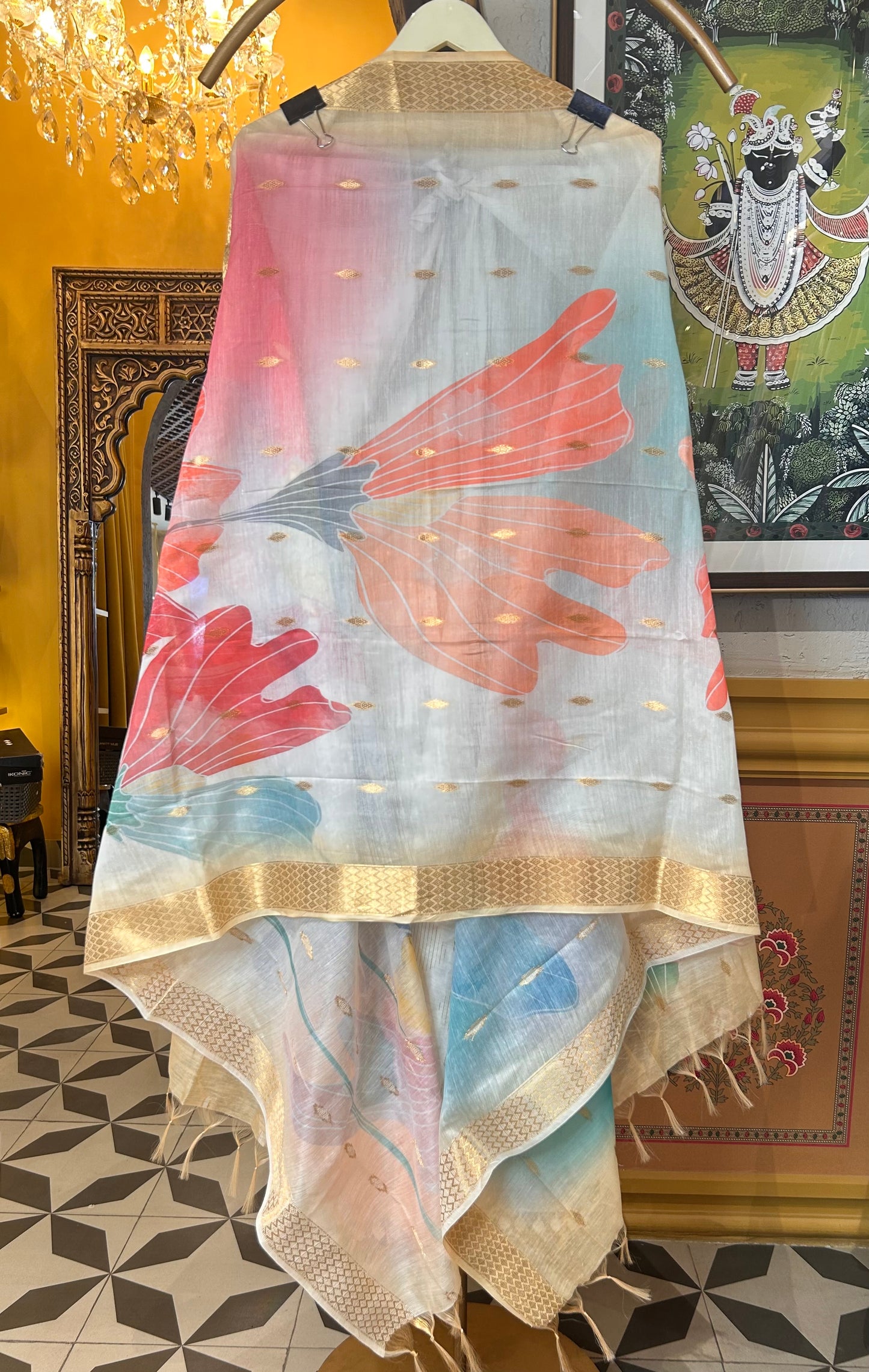 Inaaya Linen Printed Suit